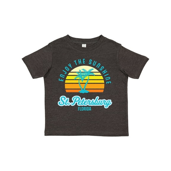 Inktastic Summer Enjoy the Sunshine St. Petersburg Florida in Blue Boys or Girls Toddler T-Shirt