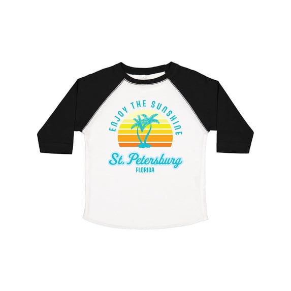 Inktastic Summer Enjoy the Sunshine St. Petersburg Florida in Blue Boys or Girls Toddler T-Shirt