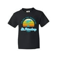 thumbnail image 1 of Inktastic Summer Enjoy the Sunshine St. Petersburg Florida in Blue Youth T-Shirt, 1 of 5