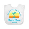 thumbnail image 1 of Inktastic Summer Enjoy the Sunshine Venice Beach California in Blue Boys or Girls Baby Bib, 1 of 4
