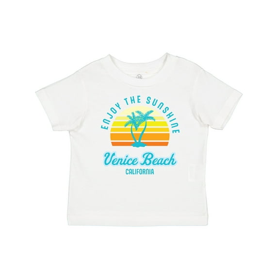 Inktastic Summer Enjoy the Sunshine Venice Beach California in Blue Boys or Girls Baby T-Shirt