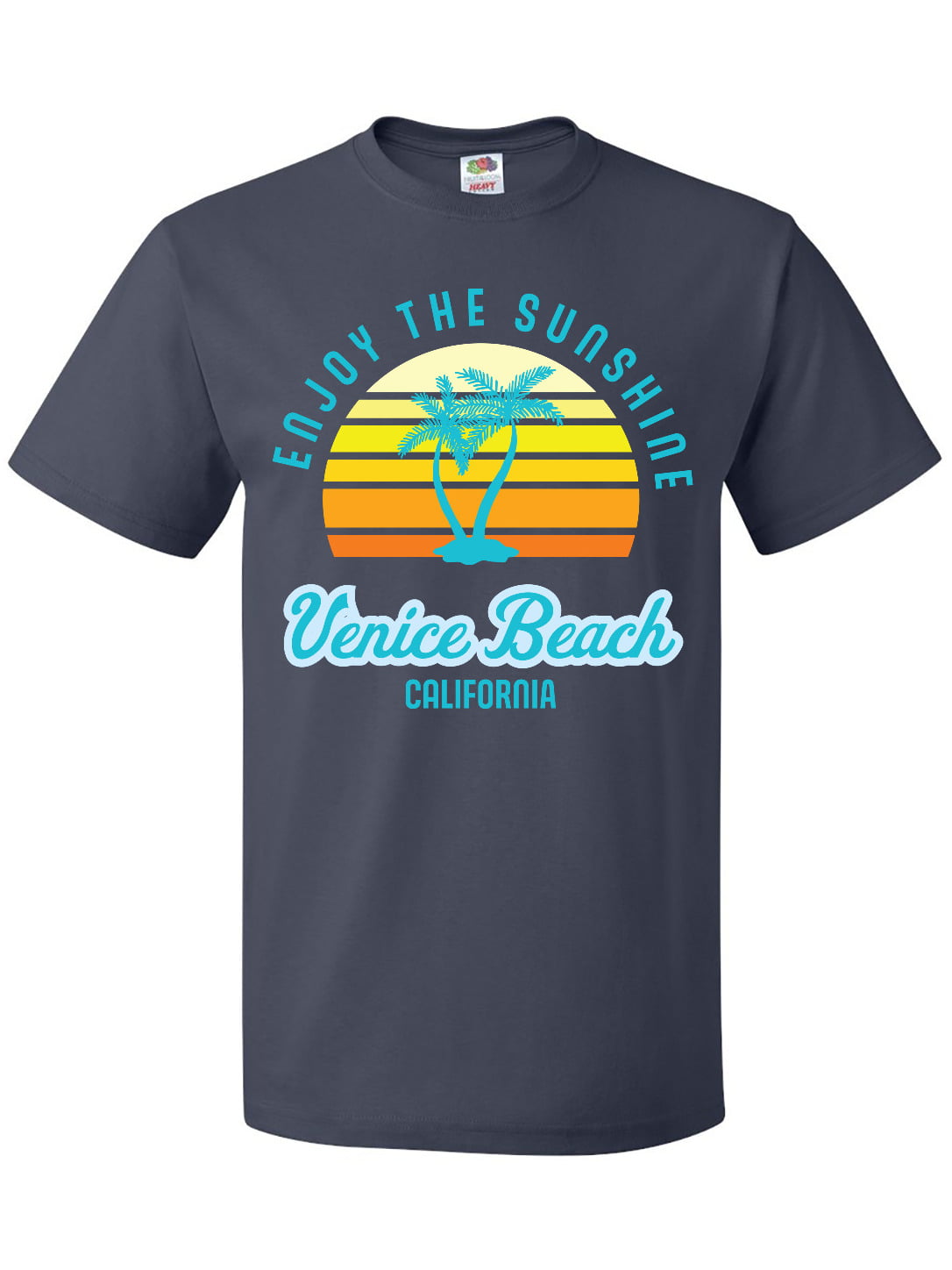 Inktastic Summer the in Beach Venice Blue Enjoy California Sunshine T-Shirt