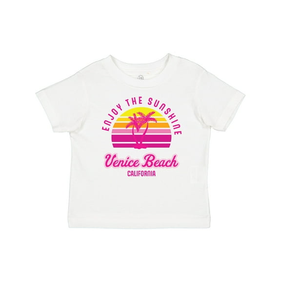 Inktastic Summer Enjoy the Sunshine Venice Beach California in Pink Boys or Girls Baby T-Shirt