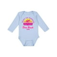 thumbnail image 1 of Inktastic Summer Enjoy the Sunshine Vero Beach Florida in Pink Boys or Girls Long Sleeve Baby Bodysuit, 1 of 5