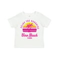 thumbnail image 1 of Inktastic Summer Enjoy the Sunshine Vero Beach Florida in Pink Boys or Girls Toddler T-Shirt, 1 of 5