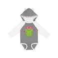 thumbnail image 1 of Inktastic Summer Frog Beach Vacation Sunglasses Girls Long Sleeve Baby Bodysuit, 1 of 5