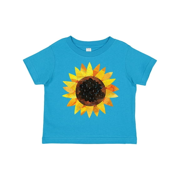 Inktastic Summer Grunge Sunflower Boys or Girls Toddler T-Shirt