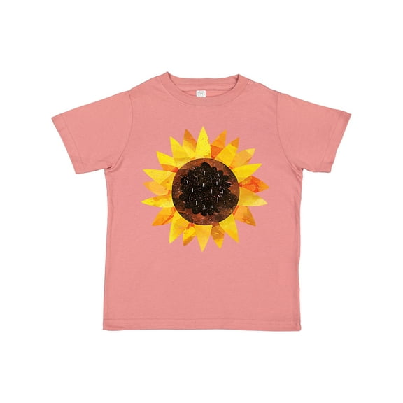 Inktastic Summer Grunge Sunflower Boys or Girls Toddler T-Shirt