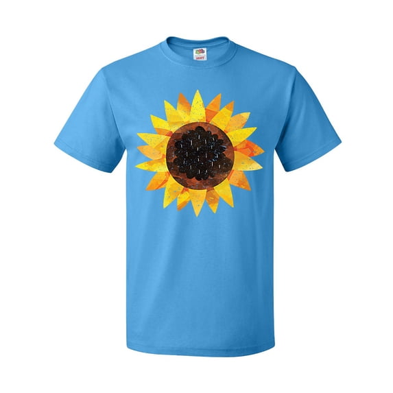 Inktastic Summer Grunge Sunflower T-Shirt