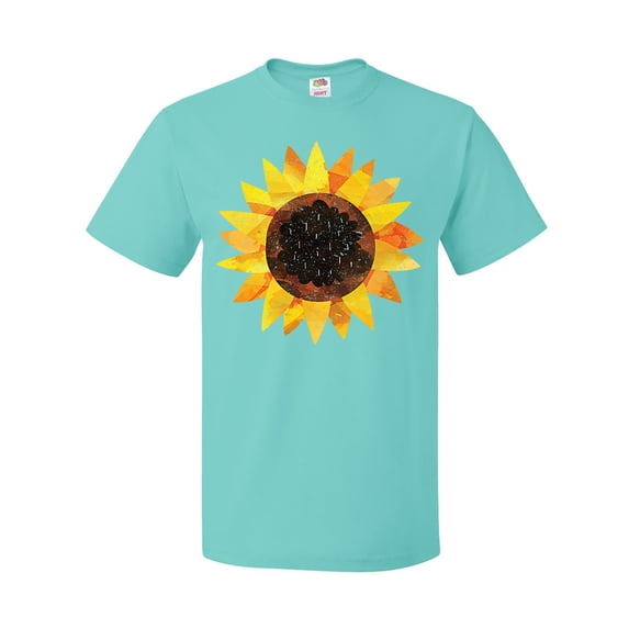 Inktastic Summer Grunge Sunflower T-Shirt