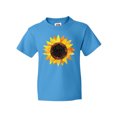 thumbnail image 1 of Inktastic Summer Grunge Sunflower Youth T-Shirt, 1 of 5