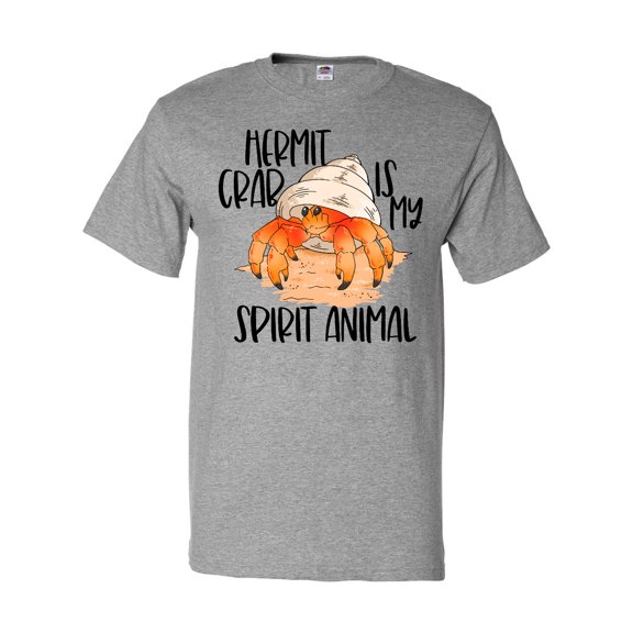 Inktastic Summer Hermit Crab is My Spirit Animal T-Shirt