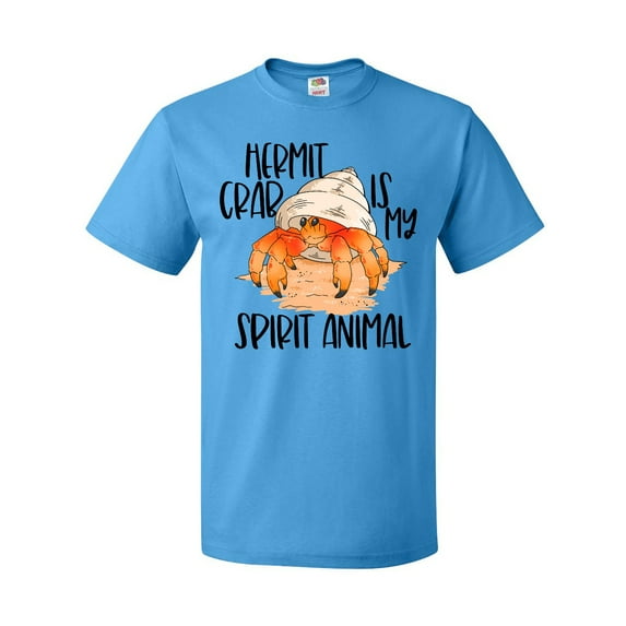 Inktastic Summer Hermit Crab is My Spirit Animal T-Shirt