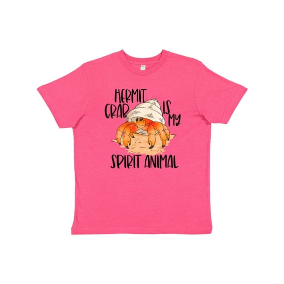 Inktastic Summer Hermit Crab is My Spirit Animal Youth T-Shirt