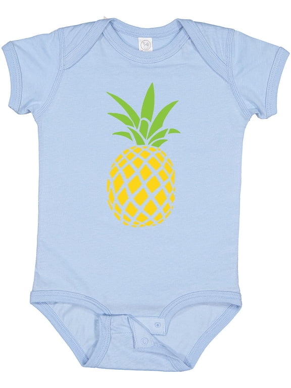 Summer Pineapple Boys or Girls Baby Bodysuit