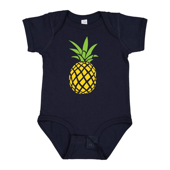 Inktastic Summer Pineapple Boys or Girls Baby Bodysuit