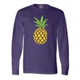 thumbnail image 1 of Inktastic Summer Pineapple Long Sleeve T-Shirt, 1 of 5