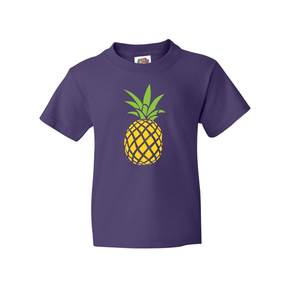 Inktastic Summer Pineapple Youth T-Shirt