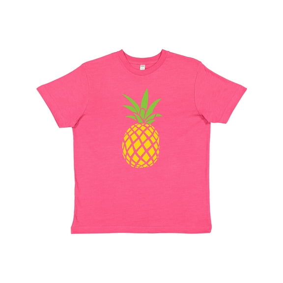 Inktastic Summer Pineapple Youth T-Shirt