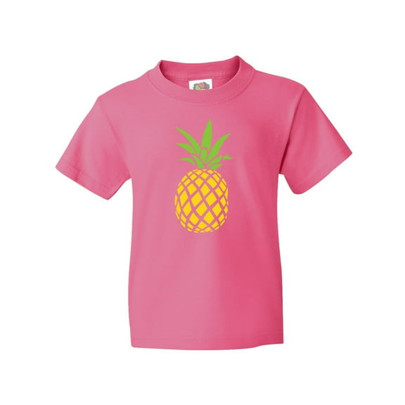 Inktastic Summer Pineapple Youth T-Shirt