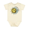 thumbnail image 1 of Inktastic Summer Solstice Sun and Moon Boys or Girls Baby Bodysuit, 1 of 5