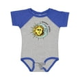 thumbnail image 1 of Inktastic Summer Solstice Sun and Moon Boys or Girls Baby Bodysuit, 1 of 5