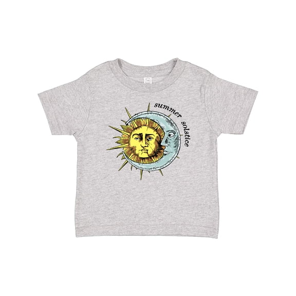 Inktastic Summer Solstice Sun and Moon Boys or Girls Baby T-Shirt