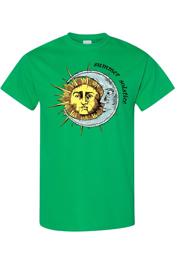 Summer Solstice Sun and Moon T-Shirt