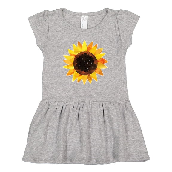 Inktastic Summer Sunflower Girls Toddler Dress