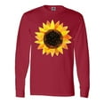 thumbnail image 1 of Inktastic Summer Sunflower Long Sleeve T-Shirt, 1 of 5