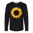 thumbnail image 1 of Inktastic Summer Sunflower Long Sleeve T-Shirt, 1 of 5