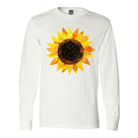 Inktastic Summer Sunflower Long Sleeve T-Shirt