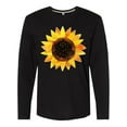 thumbnail image 1 of Inktastic Summer Sunflower Long Sleeve T-Shirt, 1 of 5