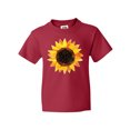 thumbnail image 1 of Inktastic Summer Sunflower Youth T-Shirt, 1 of 5