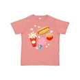 thumbnail image 1 of Inktastic Summer Treats- hot dog, popcorn Boys or Girls Toddler T-Shirt, 1 of 5