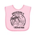 thumbnail image 1 of Inktastic Summer Vacation Mode Amelia Island Florida Boys or Girls Baby Bib, 1 of 4