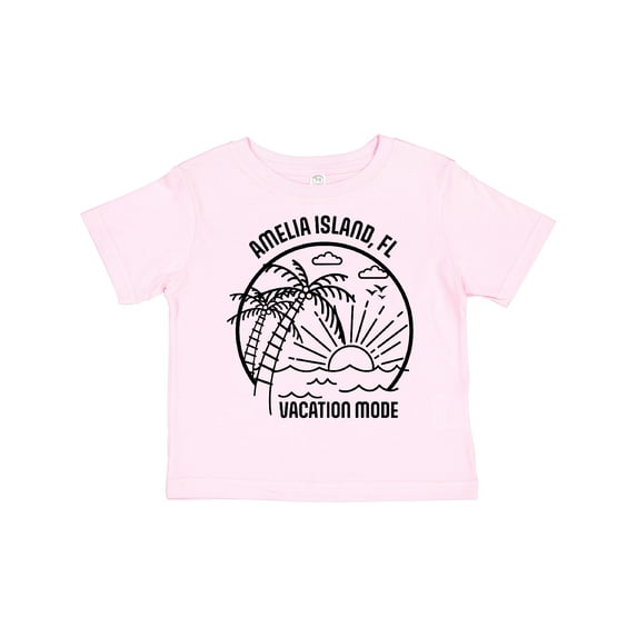 Inktastic Summer Vacation Mode Amelia Island Florida Boys or Girls Toddler T-Shirt