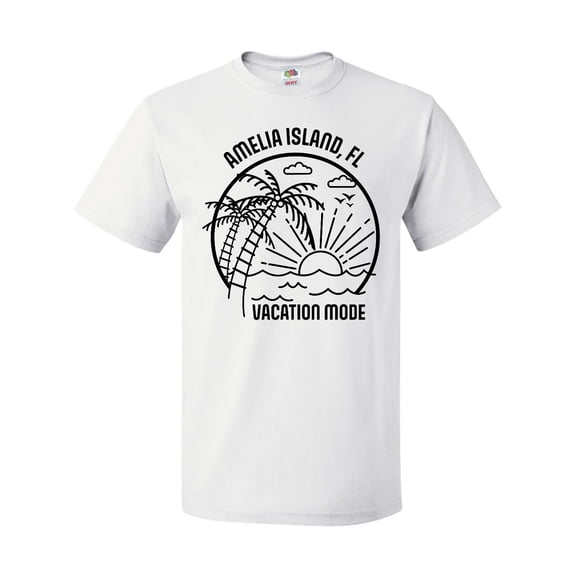 Inktastic Summer Vacation Mode Amelia Island Florida T-Shirt