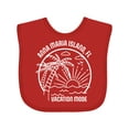 thumbnail image 1 of Inktastic Summer Vacation Mode Anna Maria Island Florida Boys or Girls Baby Bib, 1 of 4