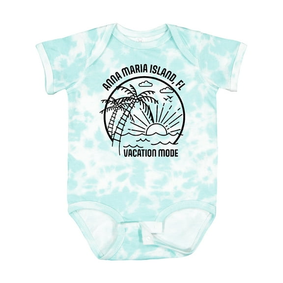 Inktastic Summer Vacation Mode Anna Maria Island Florida Boys or Girls Baby Bodysuit