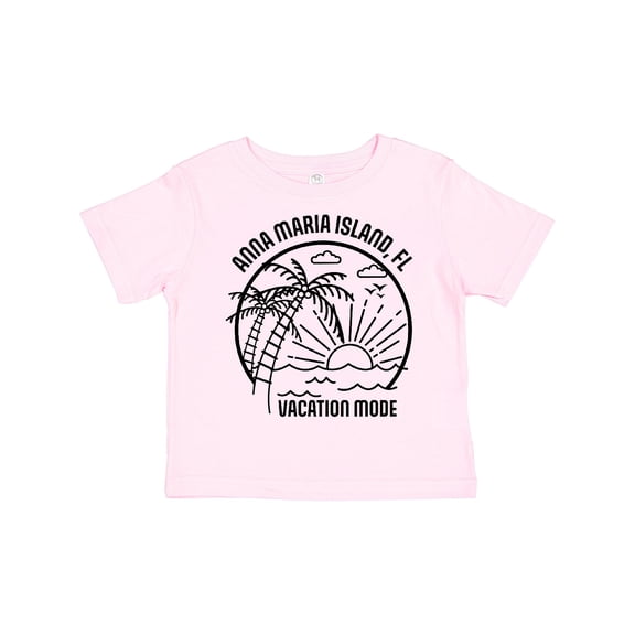 Inktastic Summer Vacation Mode Anna Maria Island Florida Boys or Girls Toddler T-Shirt