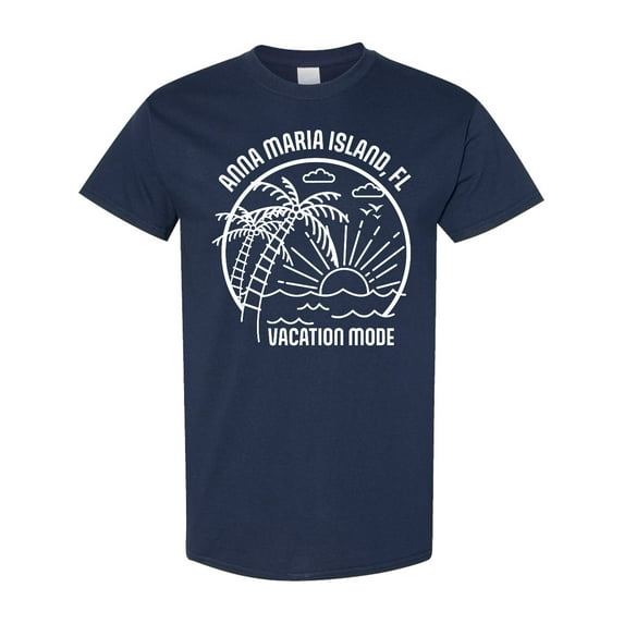 Inktastic Summer Vacation Mode Anna Maria Island Florida T-Shirt