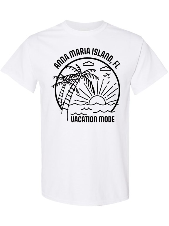Summer Vacation Mode Anna Maria Island Florida T-Shirt