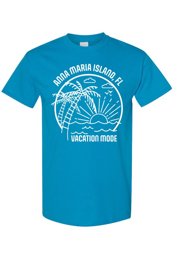 Summer Vacation Mode Anna Maria Island Florida T-Shirt