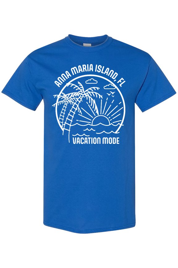 Summer Vacation Mode Anna Maria Island Florida T-Shirt