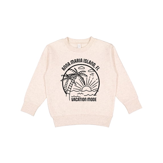 Inktastic Summer Vacation Mode Anna Maria Island Florida Toddler Sweatshirt