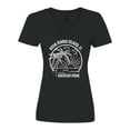 thumbnail image 1 of Inktastic Summer Vacation Mode Anna Maria Island Florida Women's V-Neck T-Shirt, 1 of 5