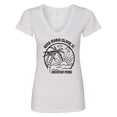 thumbnail image 1 of Inktastic Summer Vacation Mode Anna Maria Island Florida Women's V-Neck T-Shirt, 1 of 5