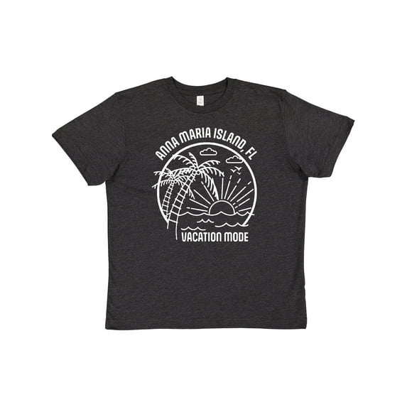 Inktastic Summer Vacation Mode Anna Maria Island Florida Youth T-Shirt