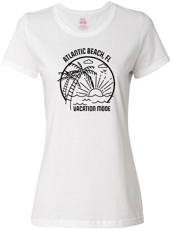 Summer Vacation Mode Atlantic Beach Florida Women's T-Shirt